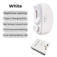 🎁 Hot Sale 49%OFF🔥3 in 1 Automatic Electric Nail Clipper with Polishing